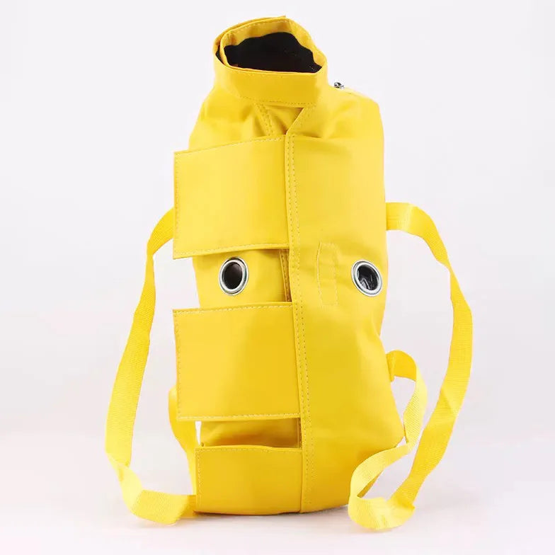 Foldable Cat Carrier Bag Travel Pet Tote With Straps