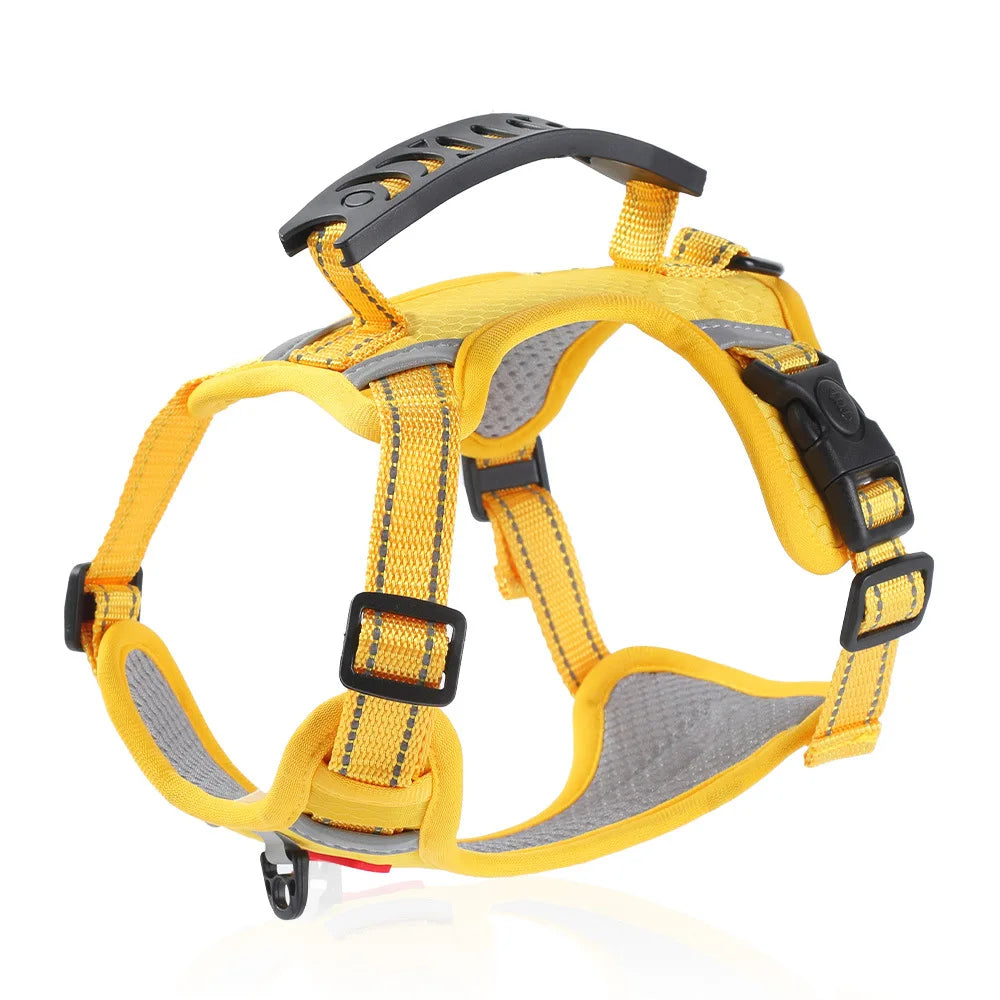 Vest Harness Reflective Strip Breathable Mesh For Small Pets