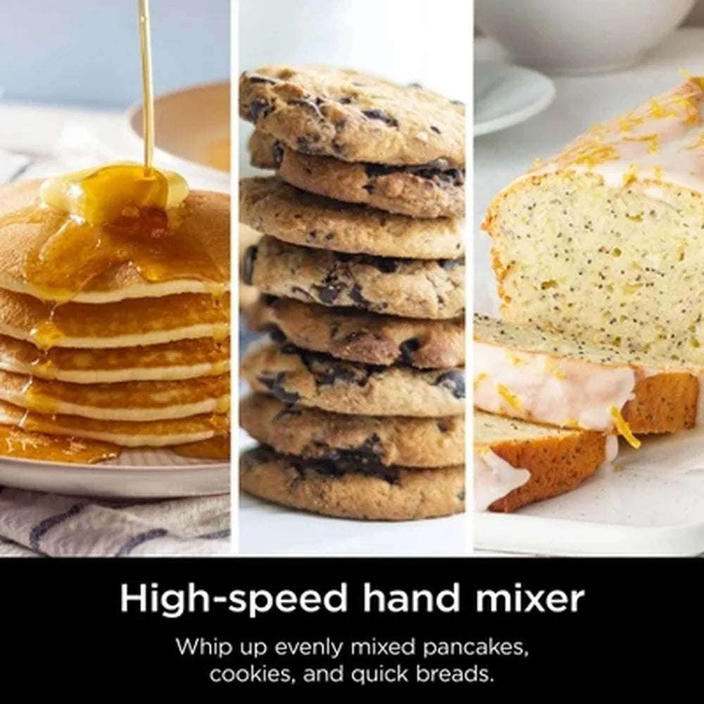 Power Mixer System Hand Blender Immersion 3 Cup Vessel
