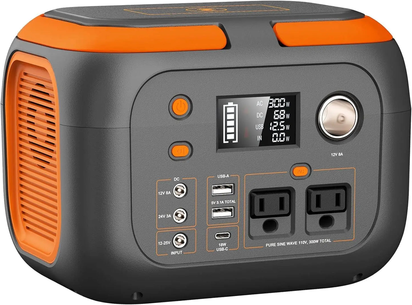300W Portable Power Station 260Wh 70000mAh Solar Generator - Ultimate Objects