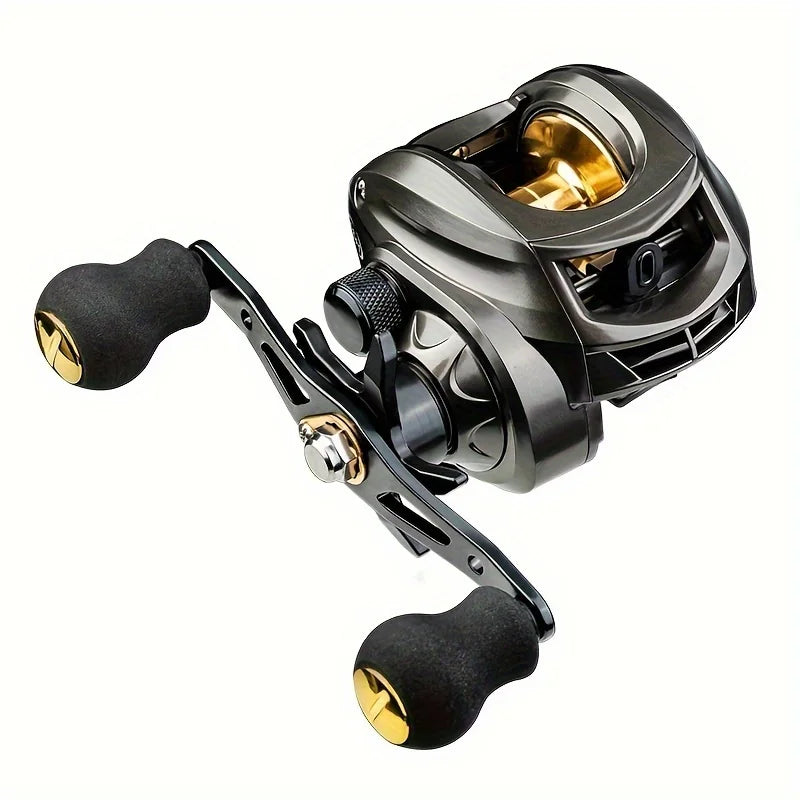 Ak Water Drop Wheel Stainless Steel Dual Hand 7 2 1 Fishing