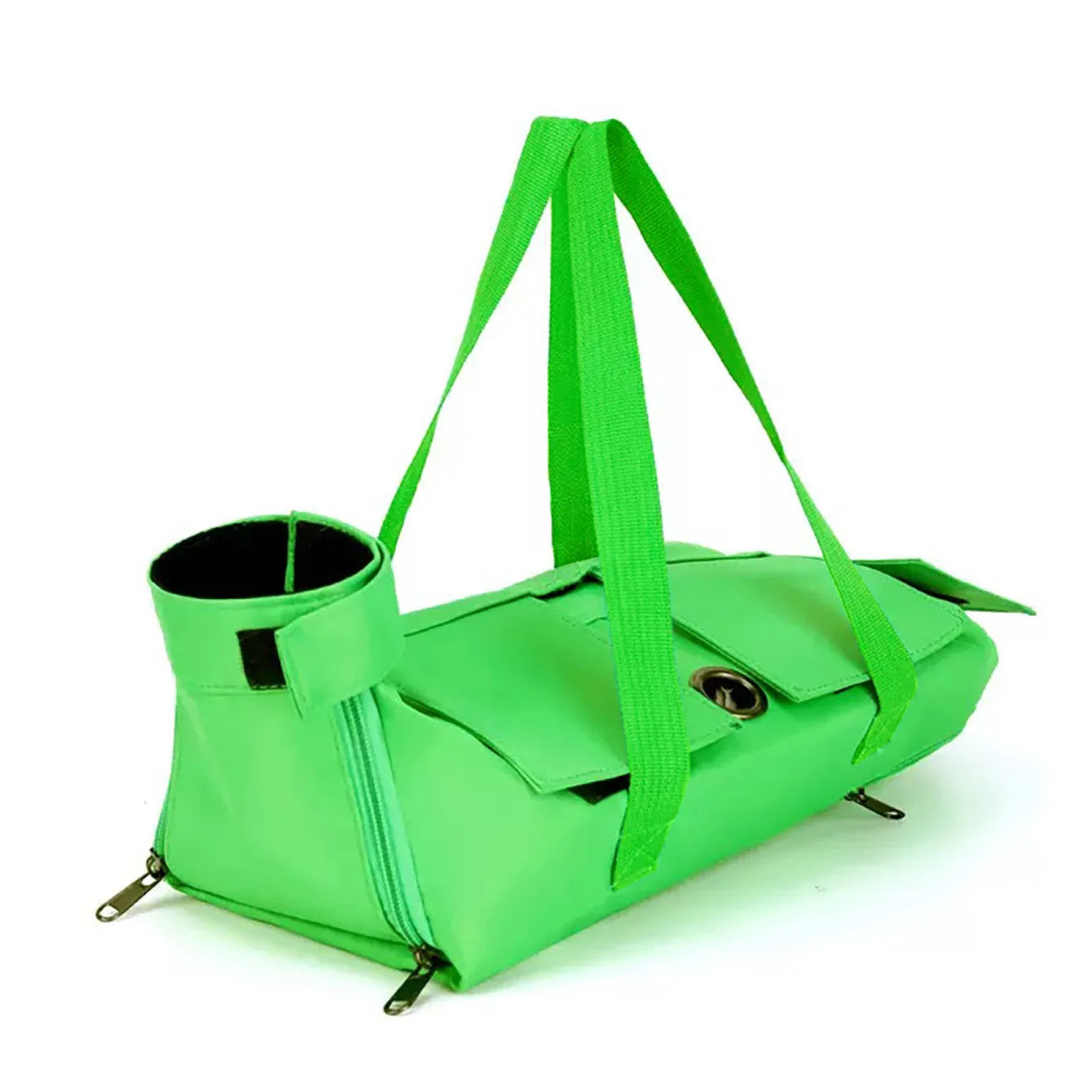 Foldable Cat Carrier Bag Travel Pet Tote With Straps