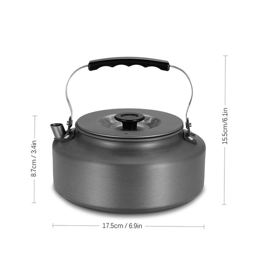 Portable Water Kettle Outdoor Aluminum Alloy Tea Pot Pot - Ultimate Objects