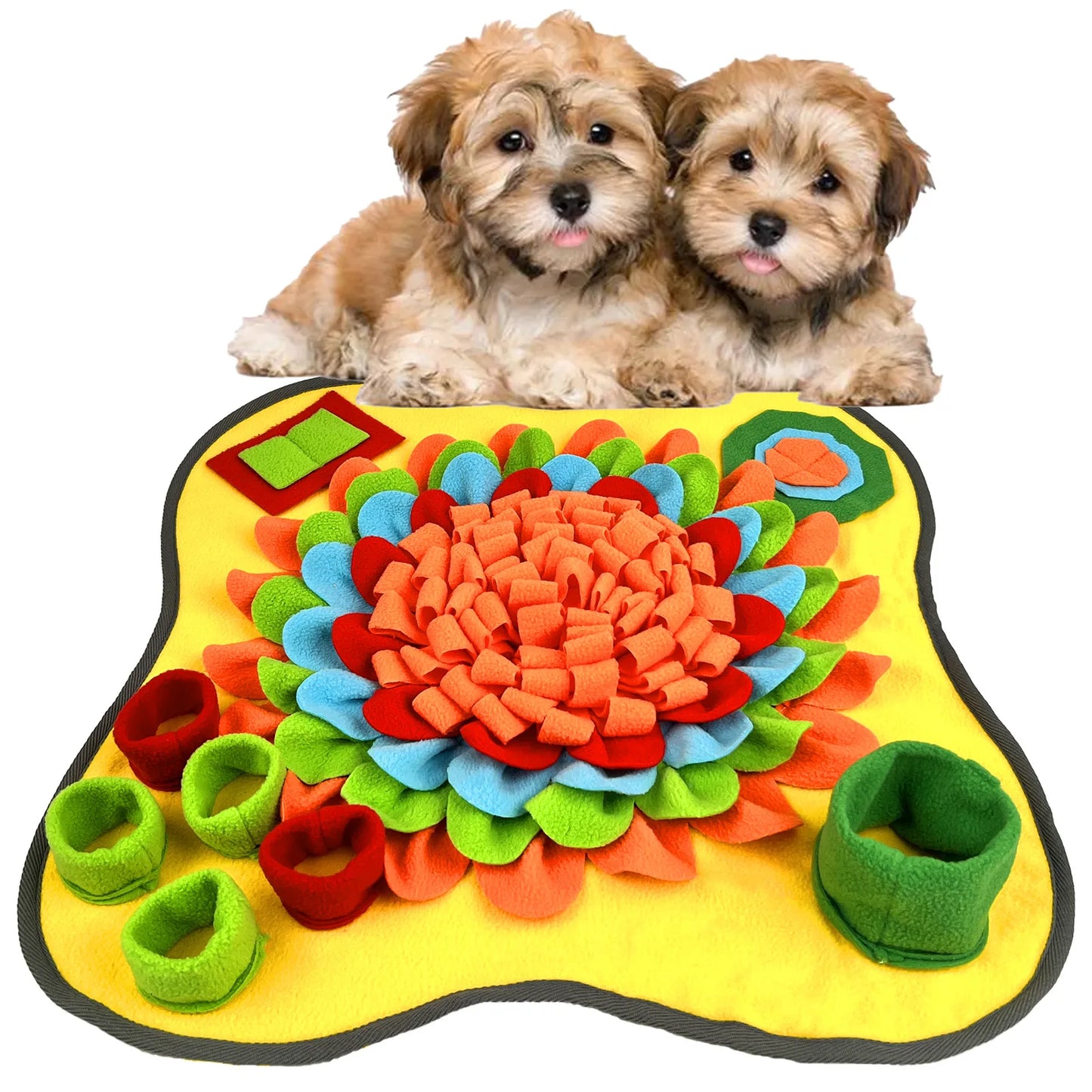 Dog Snuffle Mat Enrichment Toy Slow Feeding Interactive