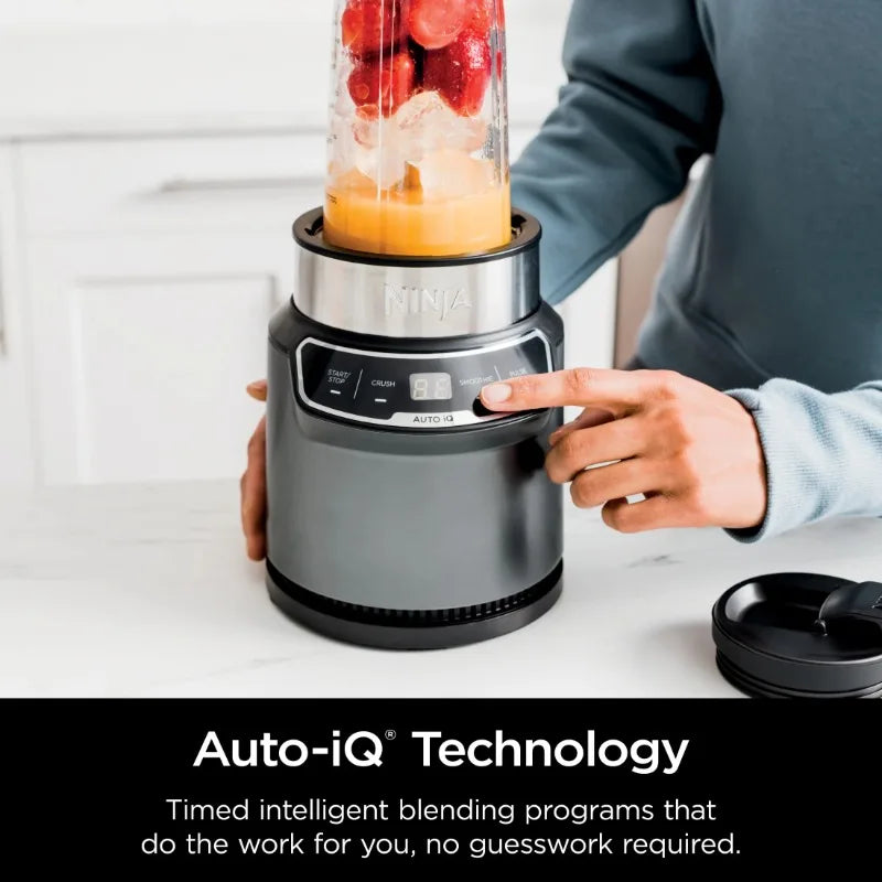 Ninja Nutri Blender Pro Auto IQ 1000 Watt Personal BN400