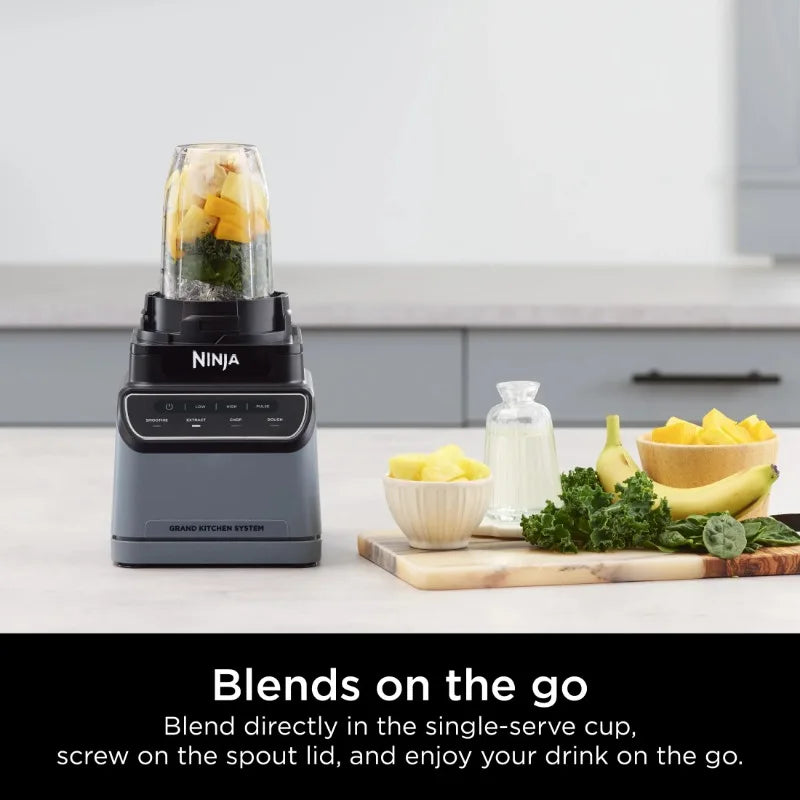 Ninja Grand Kitchen System 1200 Blender With Auto IQ KS500