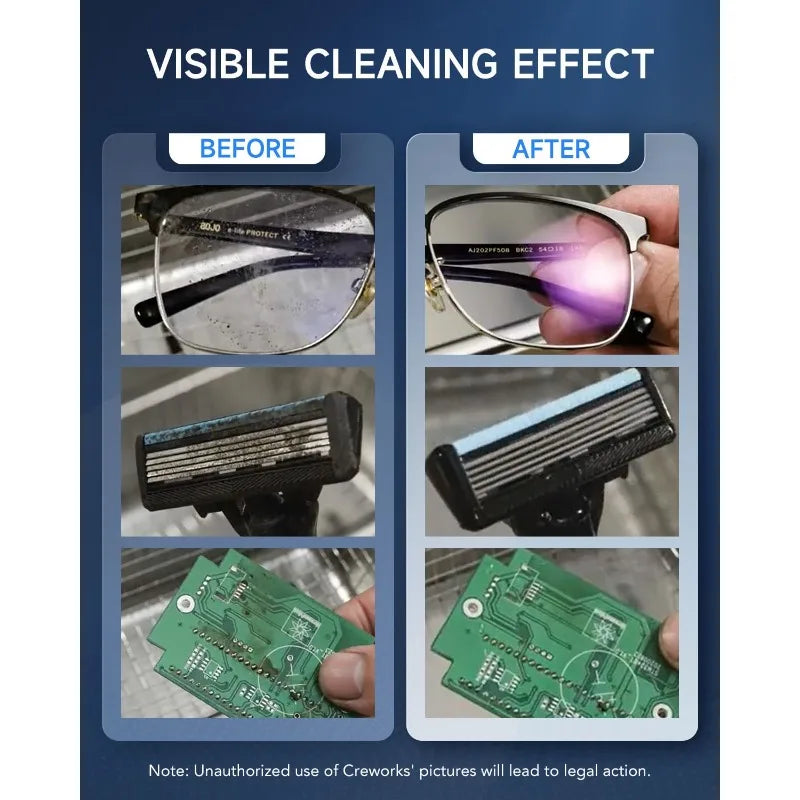 10L Ultrasonic Cleaning Machine With Heater And Timer 240W