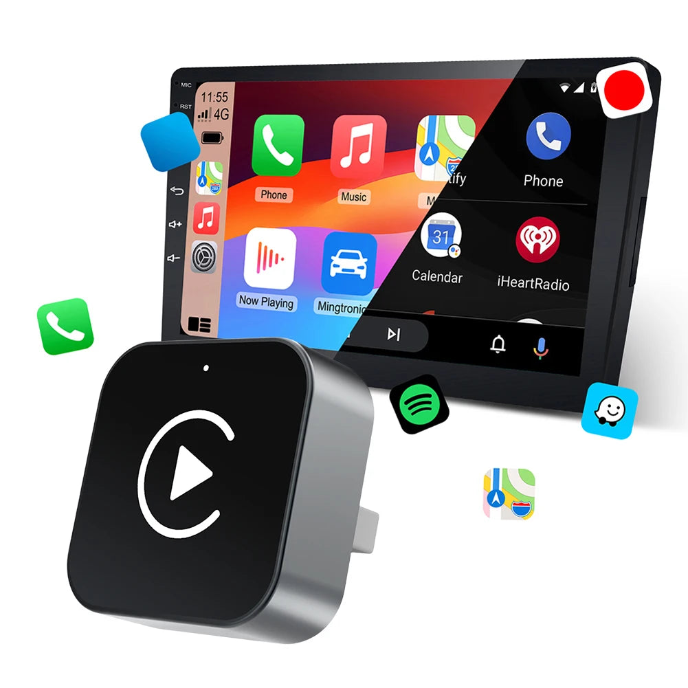 Wireless CarPlay Android Auto Adapter for Factory Wired Cars