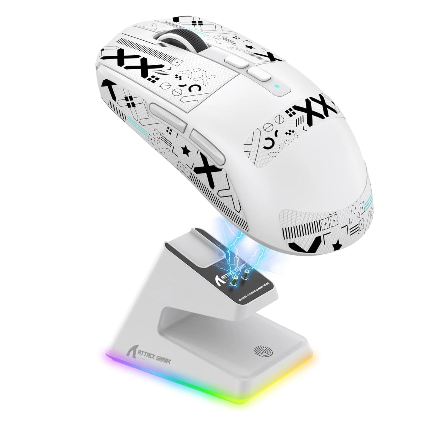 Attack Shark X6 Wireless Gaming Mouse PAW3395 26K DPI RGB