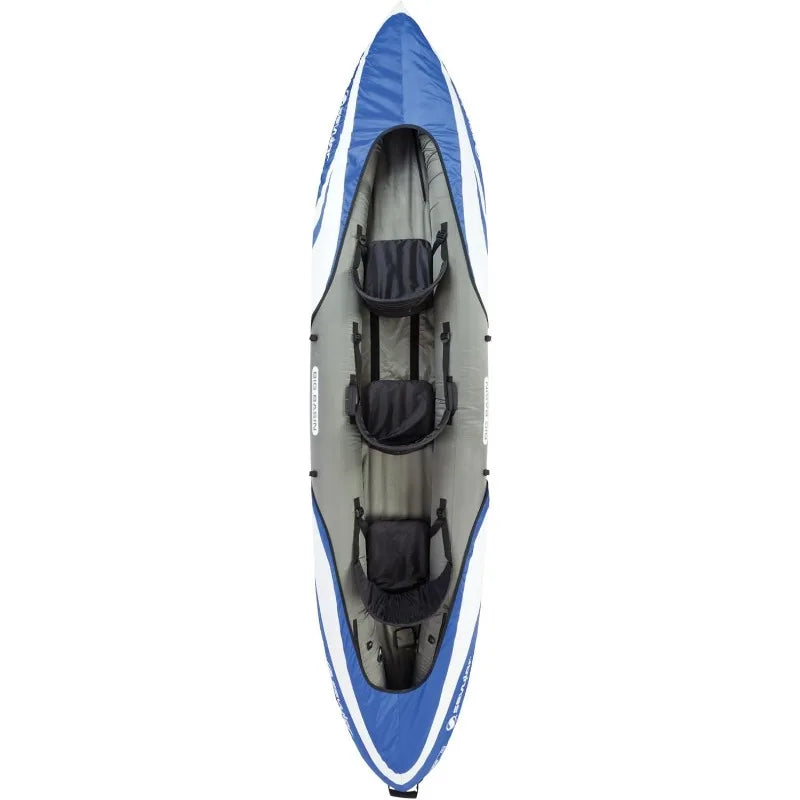 Sevylor Big Basin 3 Person Inflatable Kayak Adjustable Seats
