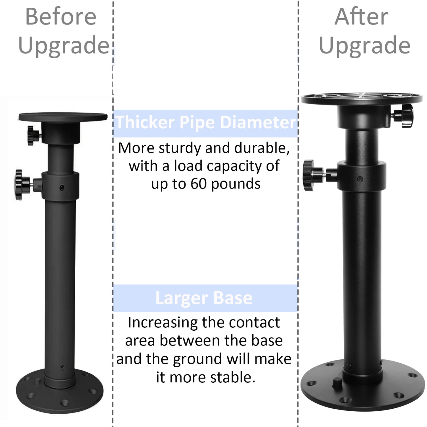Local Stock RV Table Base Mount EU US Fast Delivery