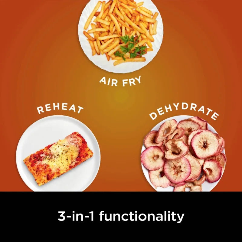 Ninja Pro XL 5 Qt Air Fryer Black Automatic Shutoff