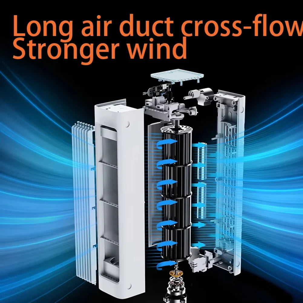 Bladeless Personal Fan 3 Mode Silent Air Cooler For Bedroom