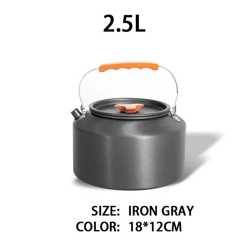 Water Kettle Portable Ultralight Titanium Aluminum Camping - Ultimate Objects
