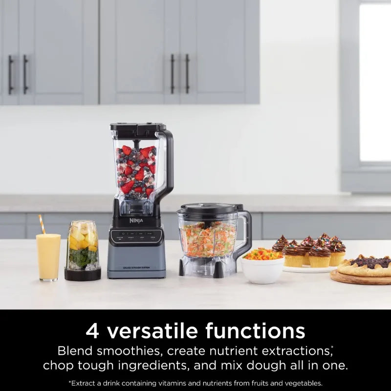 Ninja Grand Kitchen System 1200 Blender With Auto IQ KS500
