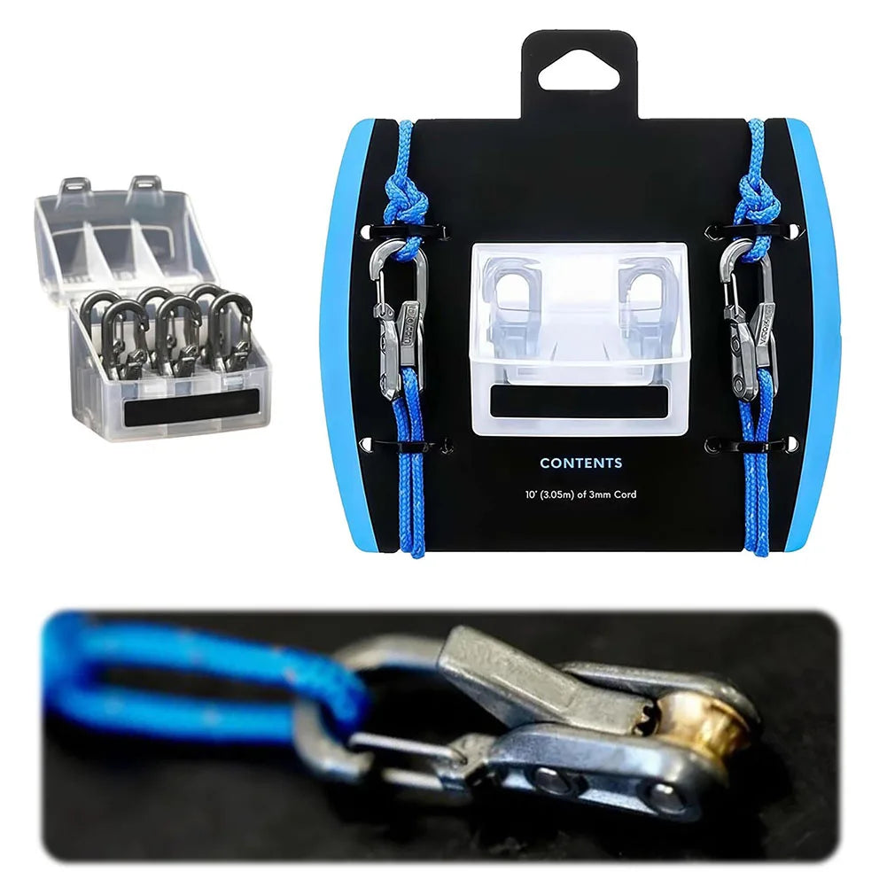 Ultralight Outdoor Rope Adjuster For Tent Guyline Hiking