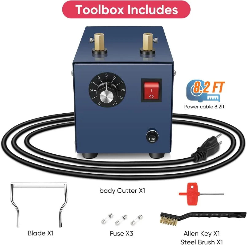 120W Adjustable Rope Cutter Hot Knife Thermal Blade