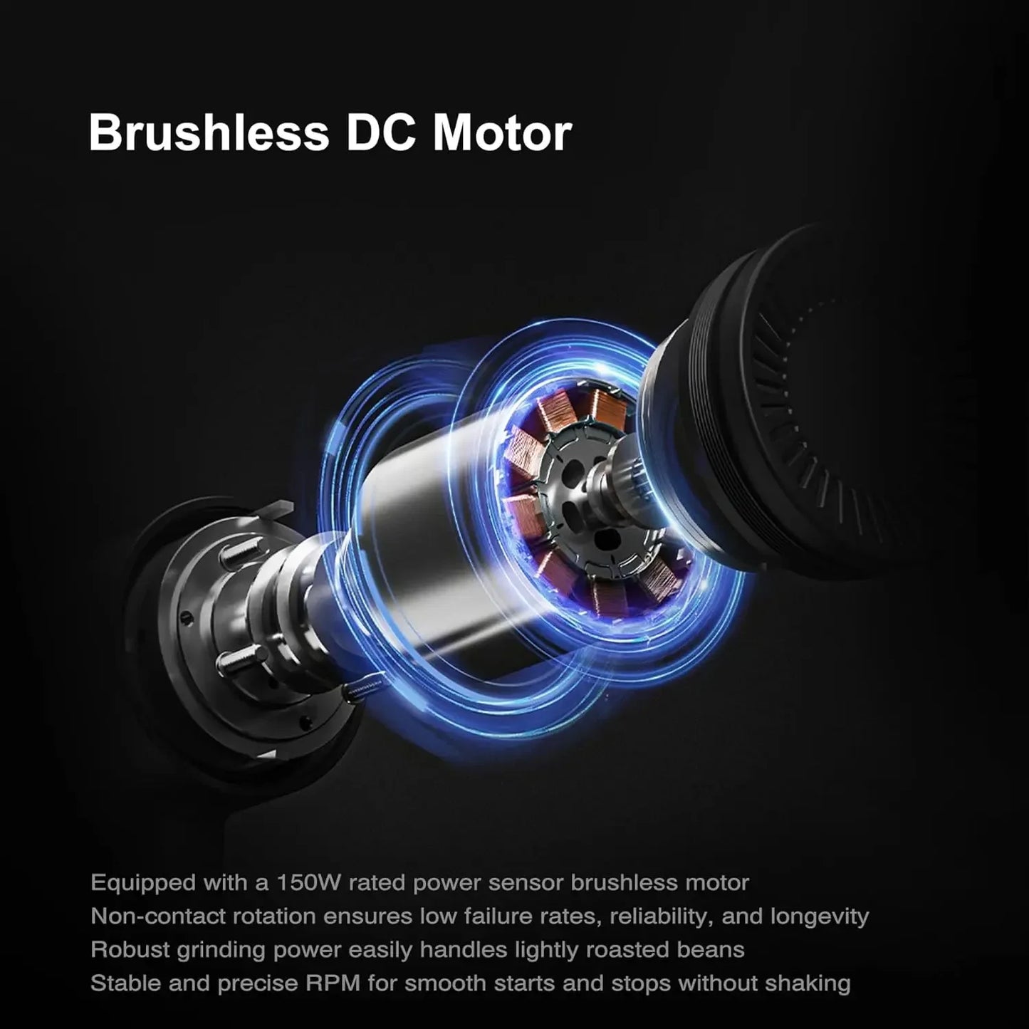 Sculptor 064S Flat Burr Coffee Grinder Espresso Stepless