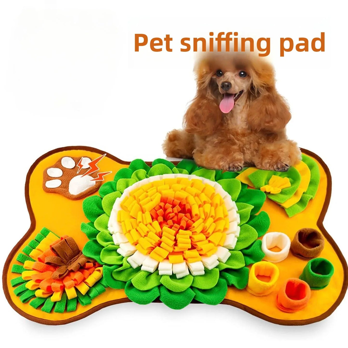 Indoor Dog Sniffing Pad Blanket For Energy Release Activity