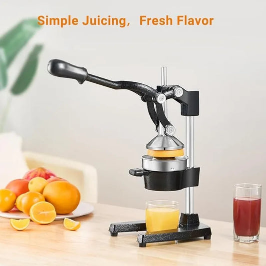 Heavy Duty Cast Iron Manual Juicer Hand Press Citrus Lemon