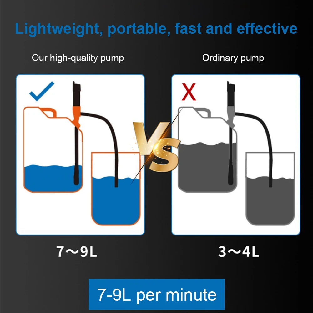 Battery Powered Handheld Liquid Oil Transfer Pump For Fuel