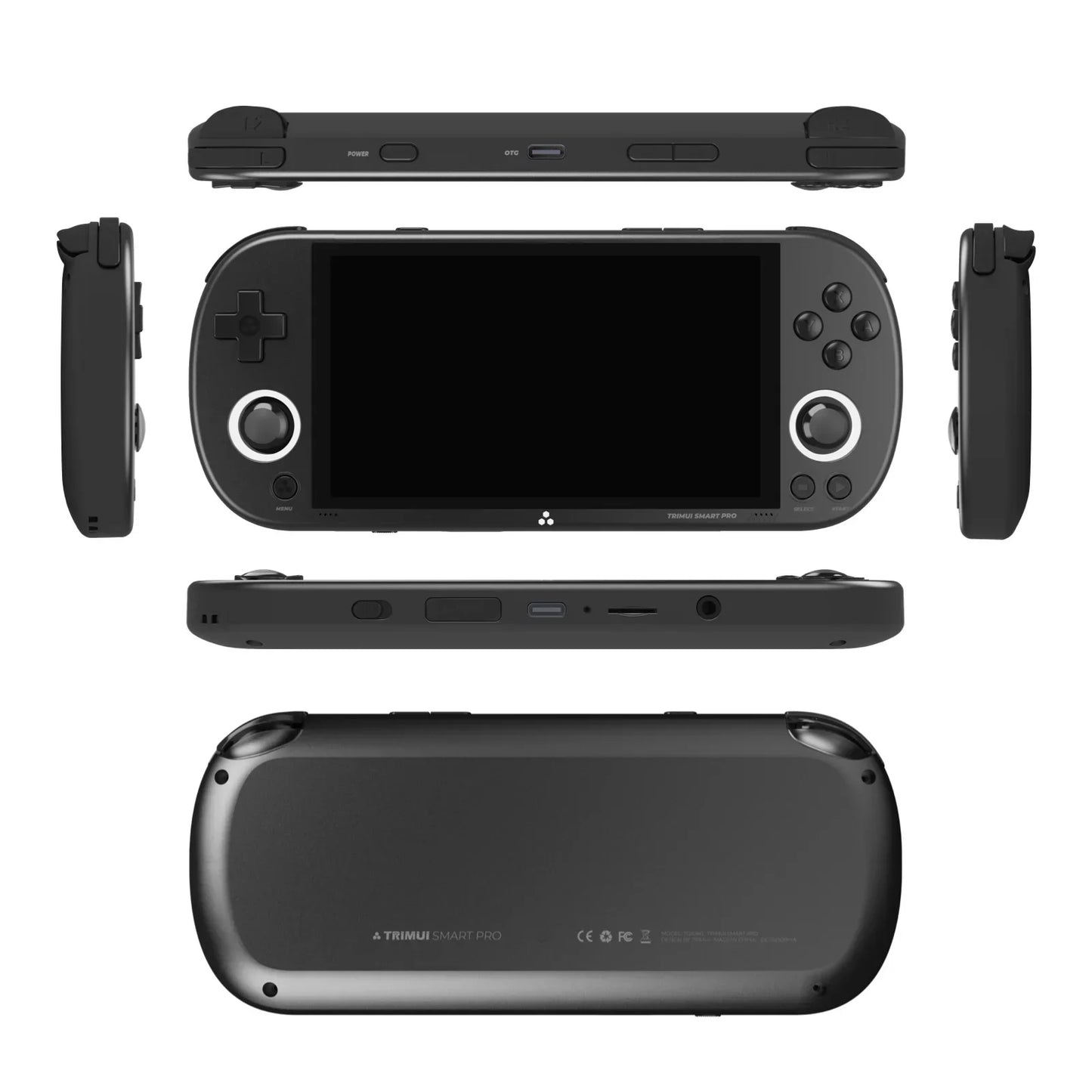 Trimui Smart Pro Handheld Game Console 4.96 Inch IPS Screen Linux System Joystick RGB Lighting Retro Video Game Player Gift