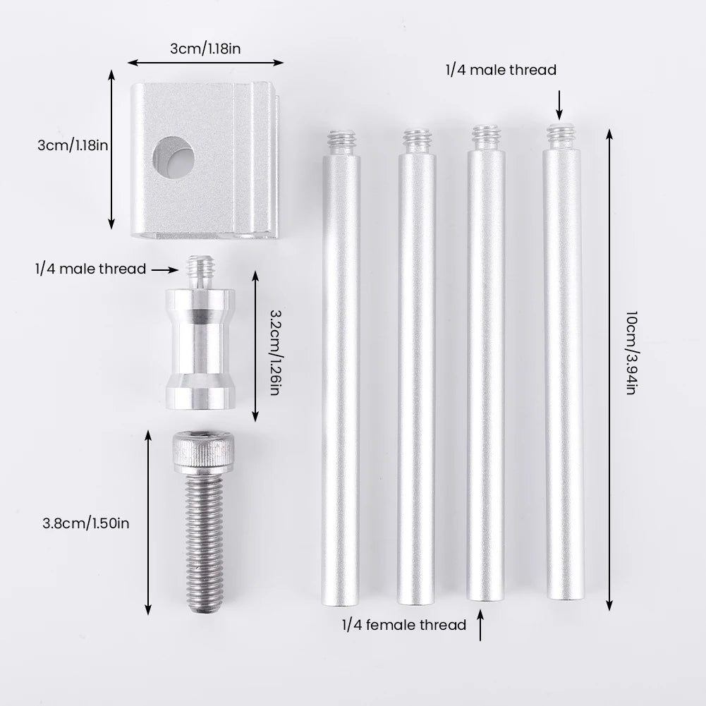 Aluminium IGT Lantern Stand Detachable Portable Lamp Post