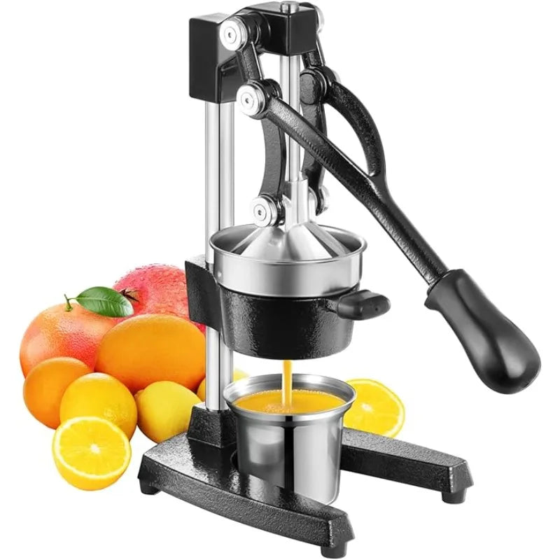Heavy Duty Cast Iron Manual Juicer Hand Press Citrus Lemon