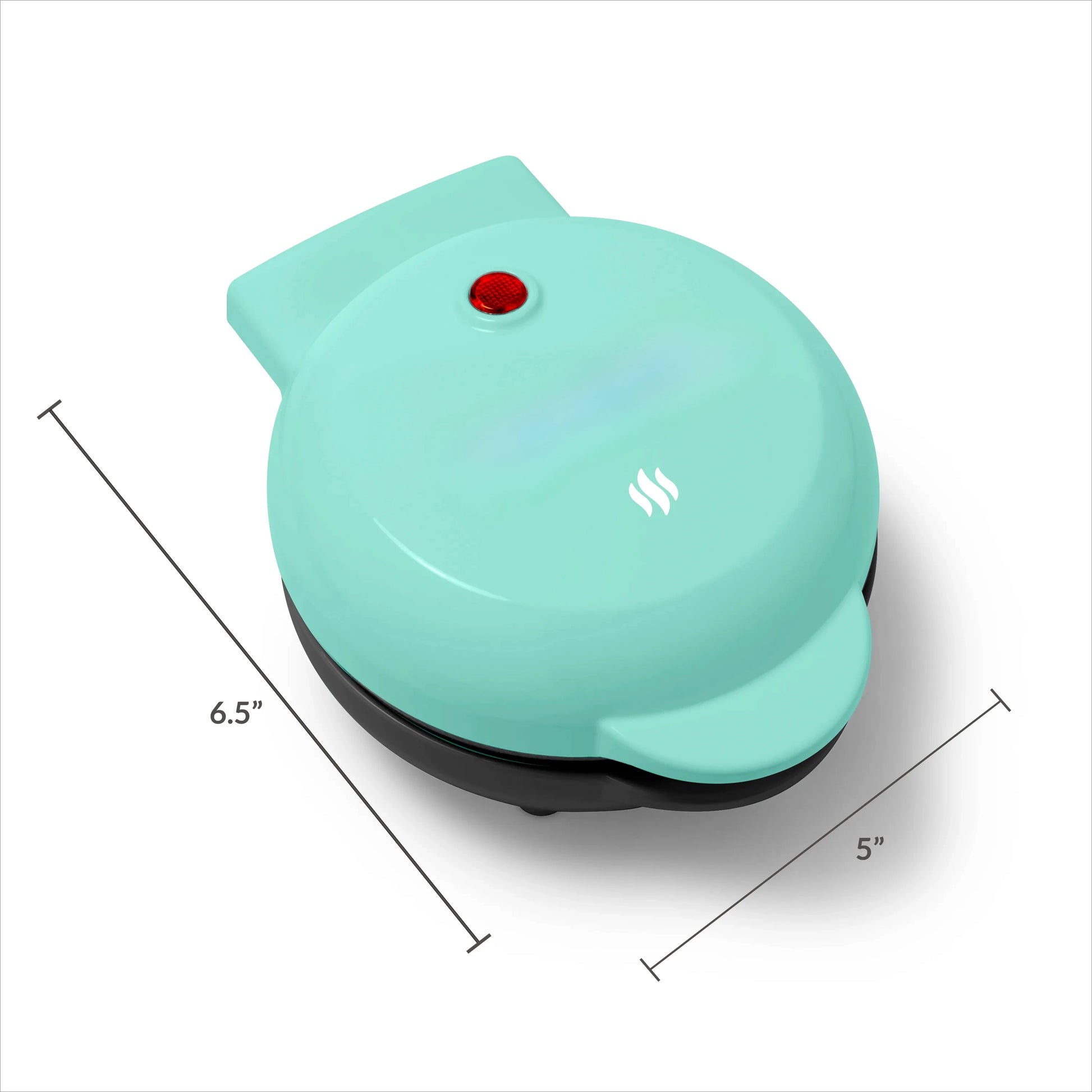 Waffle Maker, Teal for Dorms, RVs, Apartments and Offices - Ultimate Objects