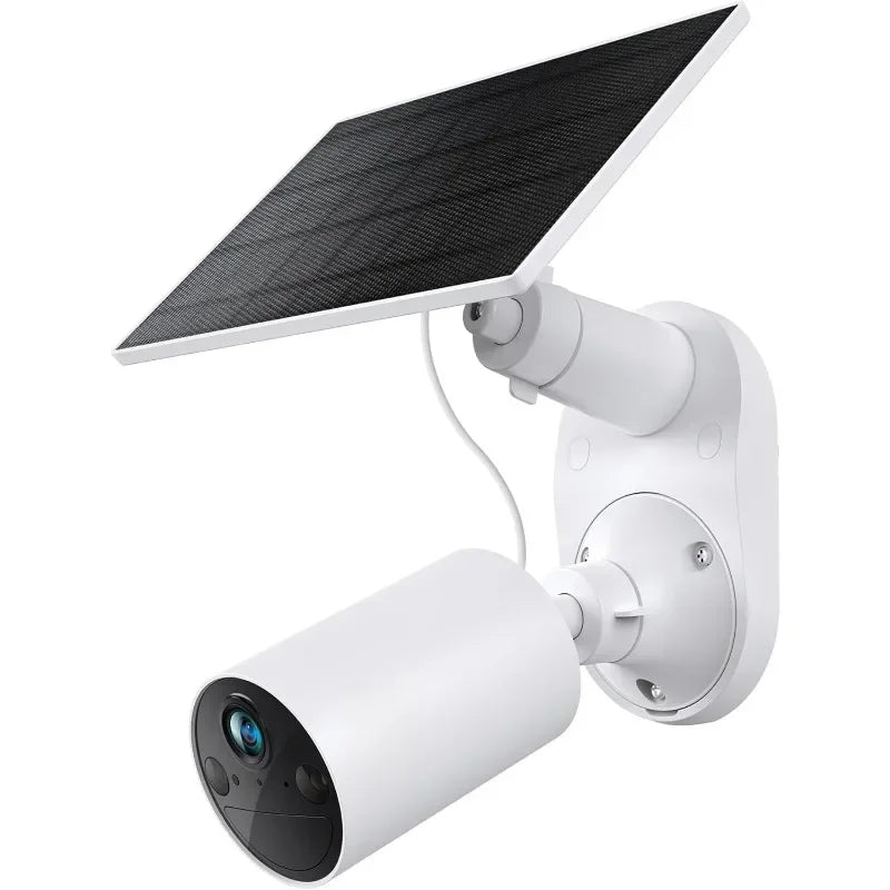 C402 Outdoor Battery Camera Kit With Solar Panel Base 1080P
