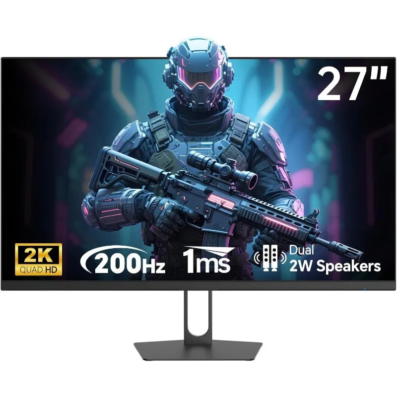 27 Inch Gaming Monitor 2K QHD 210 Hz 1ms HDR Adaptive Sync