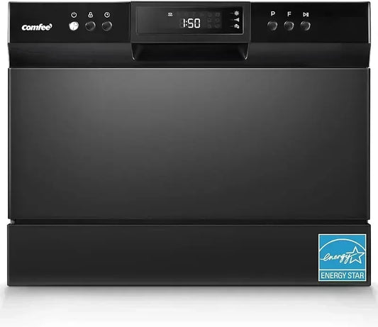 Portable Mini Dishwasher 6 Place Settings 8 Programs