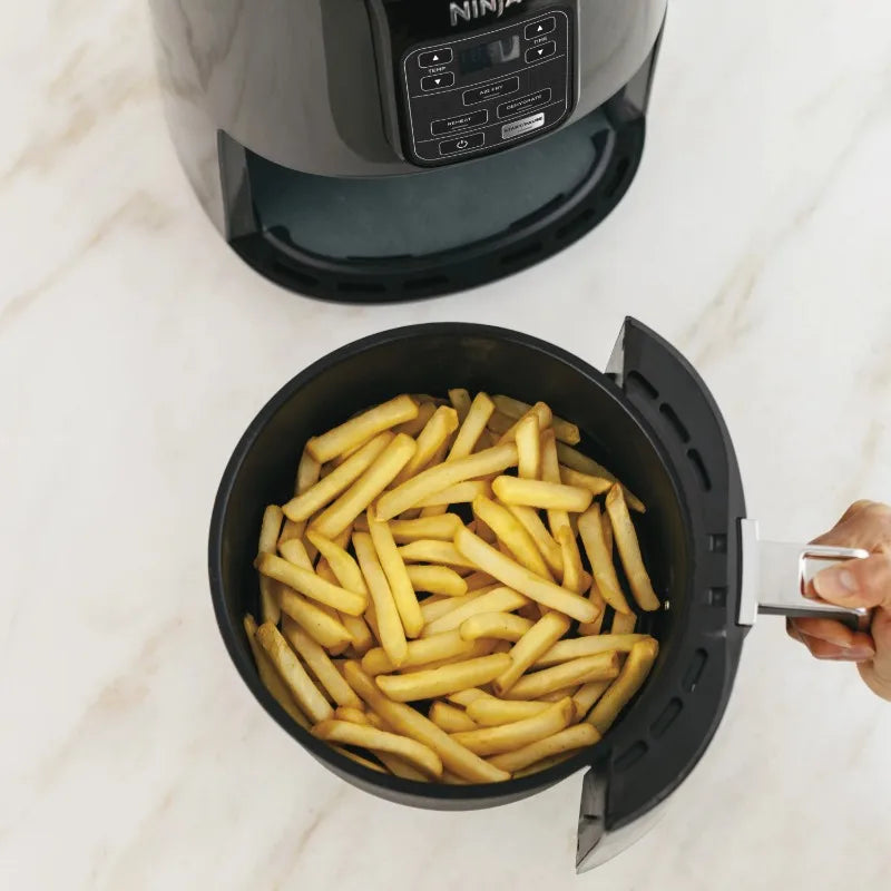 Ninja 4 Qt Air Fryer Nonstick Basket Crisper Plate Black