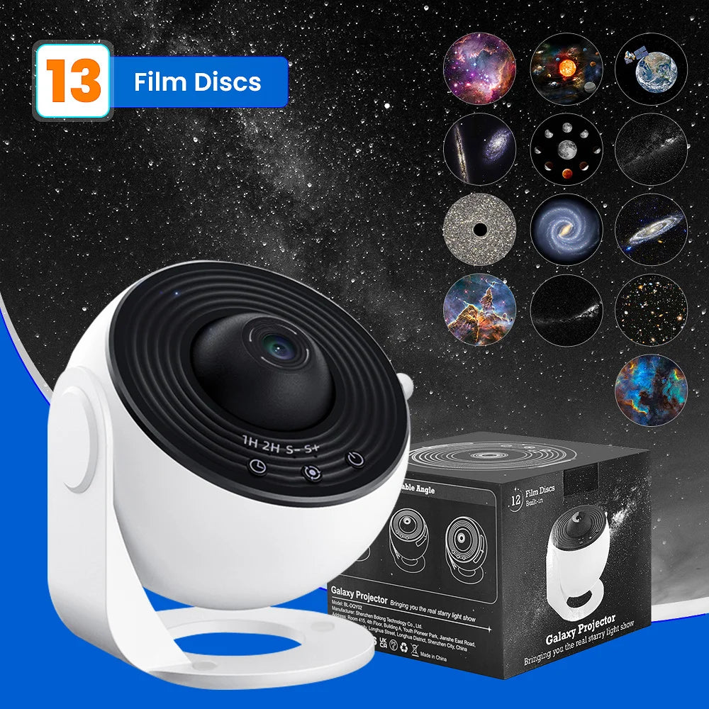 Mexllex Starry Sky Globe Galaxy Projection Night Light Gift