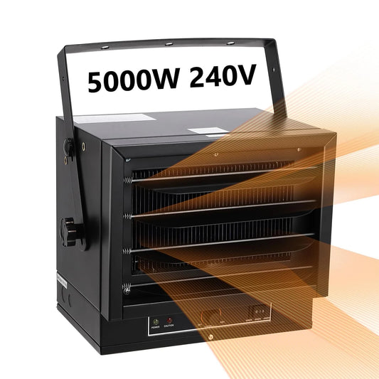 Electric Garage Heater 5000 to 7500W 240V Ceiling Mount