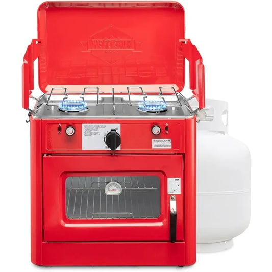 Outdoor Gas Camping Oven w/Carry Bag CSA Approved Portable - Ultimate Objects