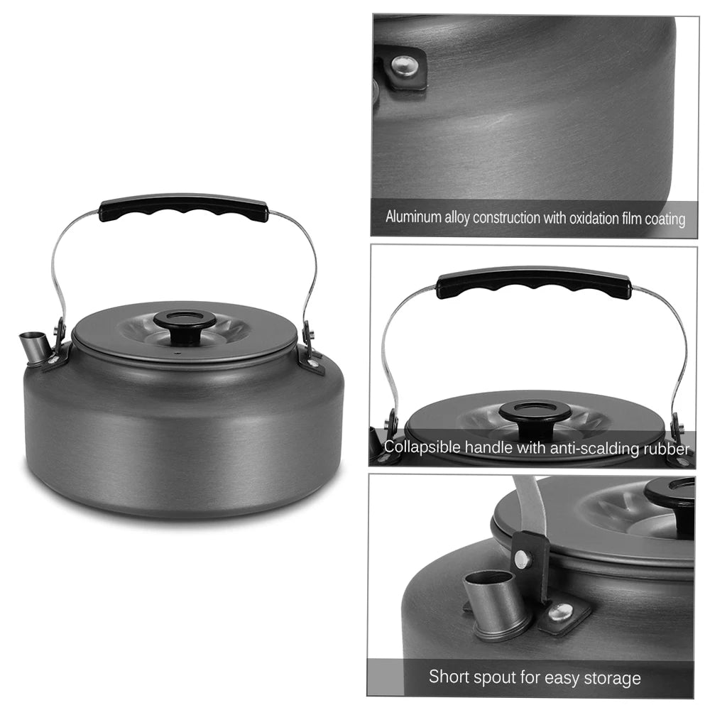 1.6L Portable Water Kettle Water Pot Teapot Coffee Pot Outdoor - Ultimate Objects