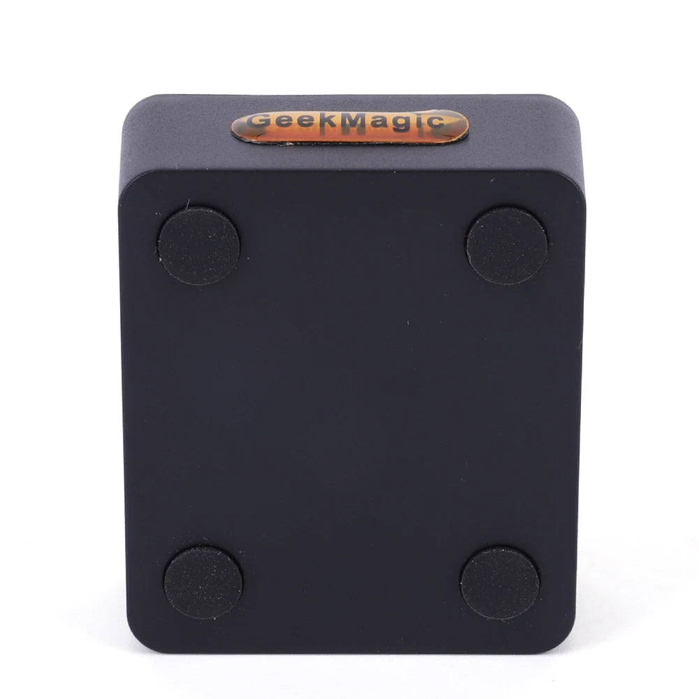 Crystal Cube Holographic Desktop Weather Station Clock GIF