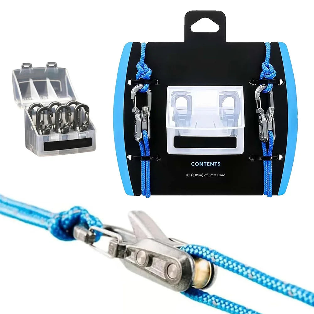 Ultralight Outdoor Rope Adjuster For Tent Guyline Hiking