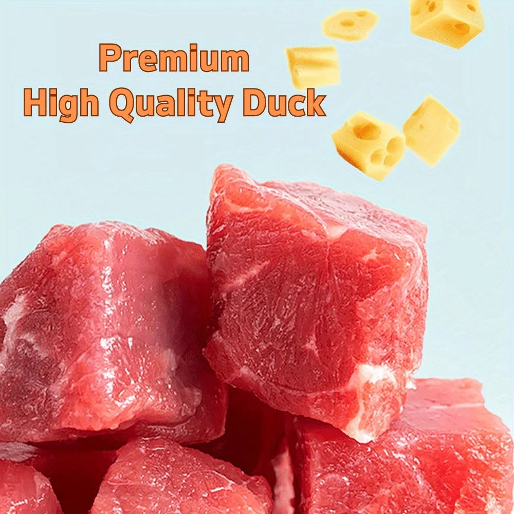 Milk Cheese Duck Jerky All Natural Ingredients Healthy Natural Dog Treats 7.05oz 14.11oz