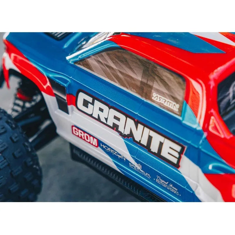 Truck Granite GROM Mega 380 Brushed 4x4 Monster RTR Blue