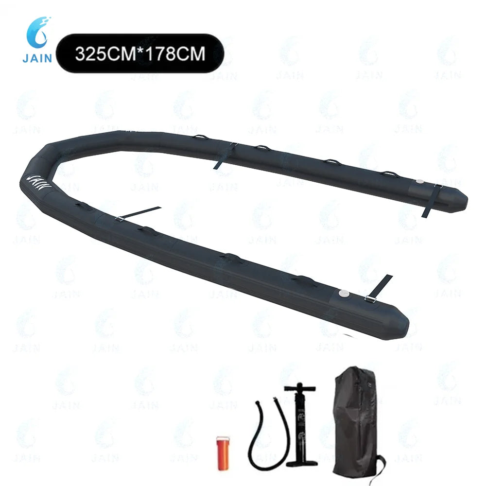 US Warehouse Inflatable PVC Jet Ski Collar Kit 325cm 0.9mm Non Slip Protective Pontoon Rib For Jet Ski Boat