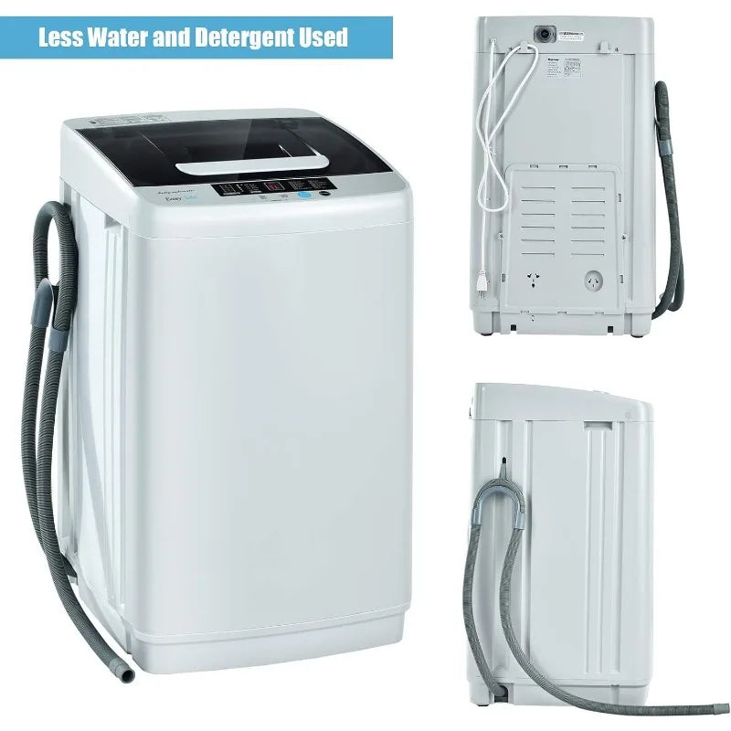 Giantex 2 In 1 Full Automatic Portable Washer Spinner 8.8Lb