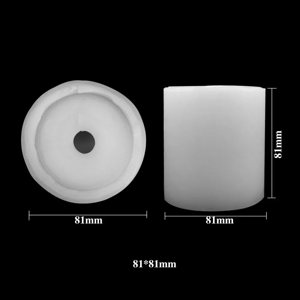 3D Love Heart Silicone Candle Molds For DIY Valentines Gifts