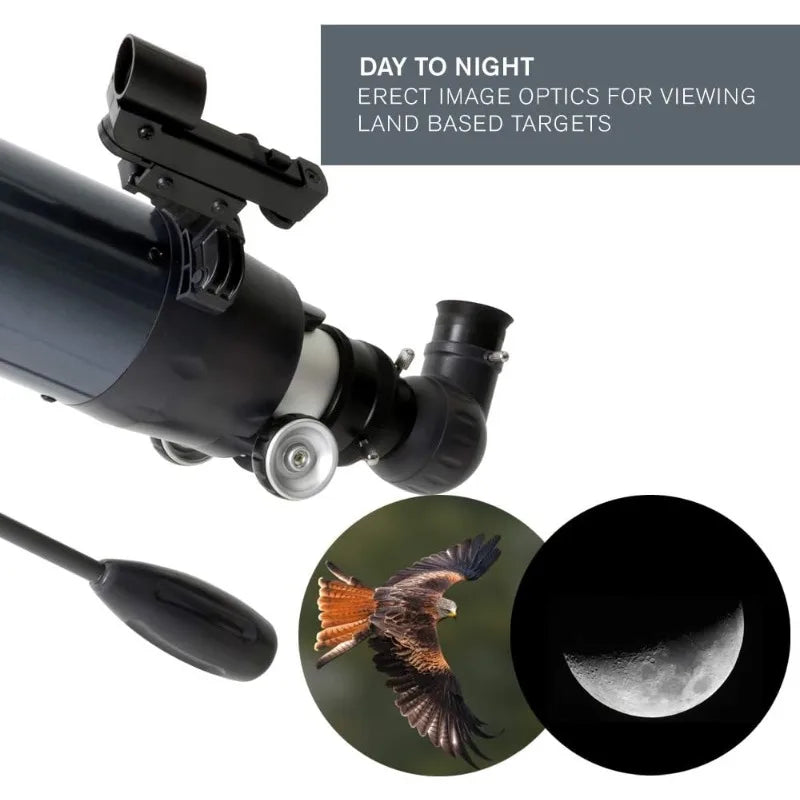 AstroMaster 102AZ Short Tube Refractor Telescope With Tripod