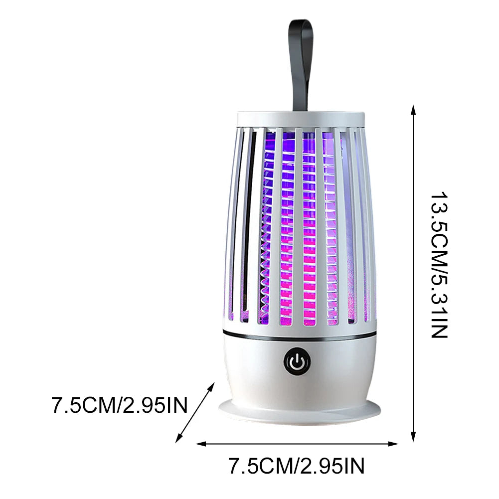 Electric Fly Catcher USB Rechargeable Mosquito Swatter Trap - Ultimate Objects
