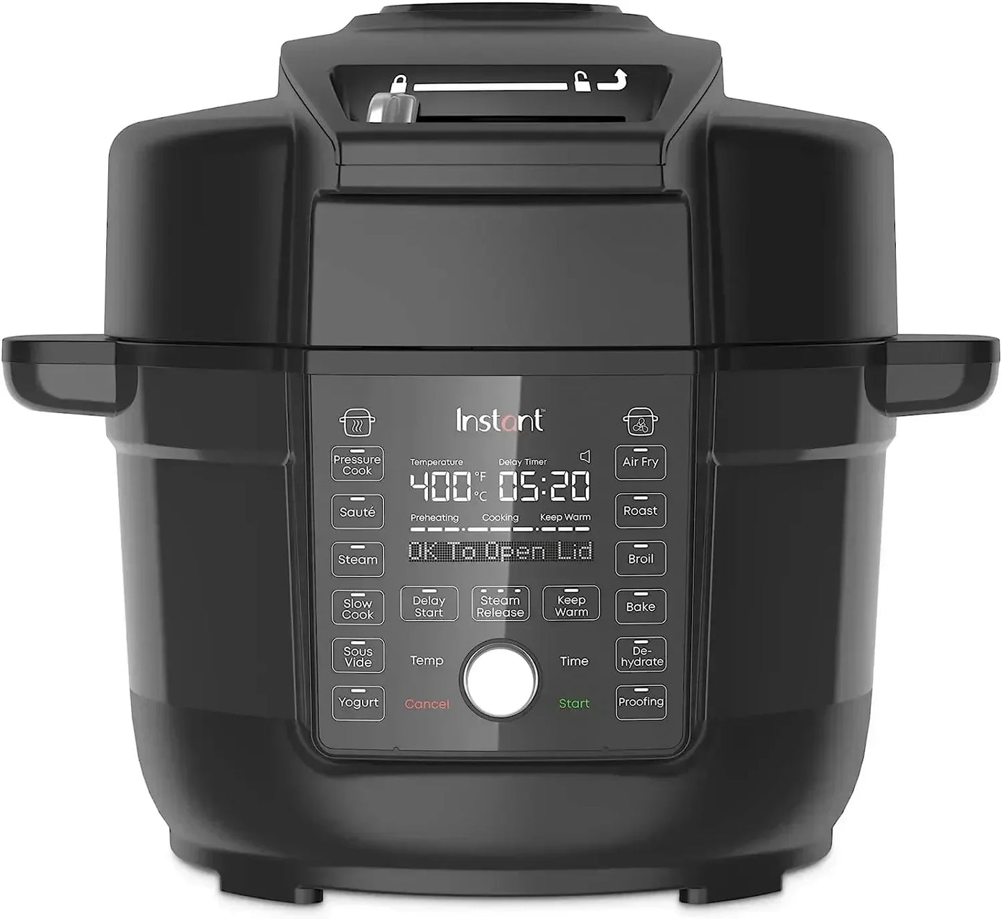 ZAWQ Instant Pot Duo Crisp Lid 13 In 1 6 5 Quart Capacity