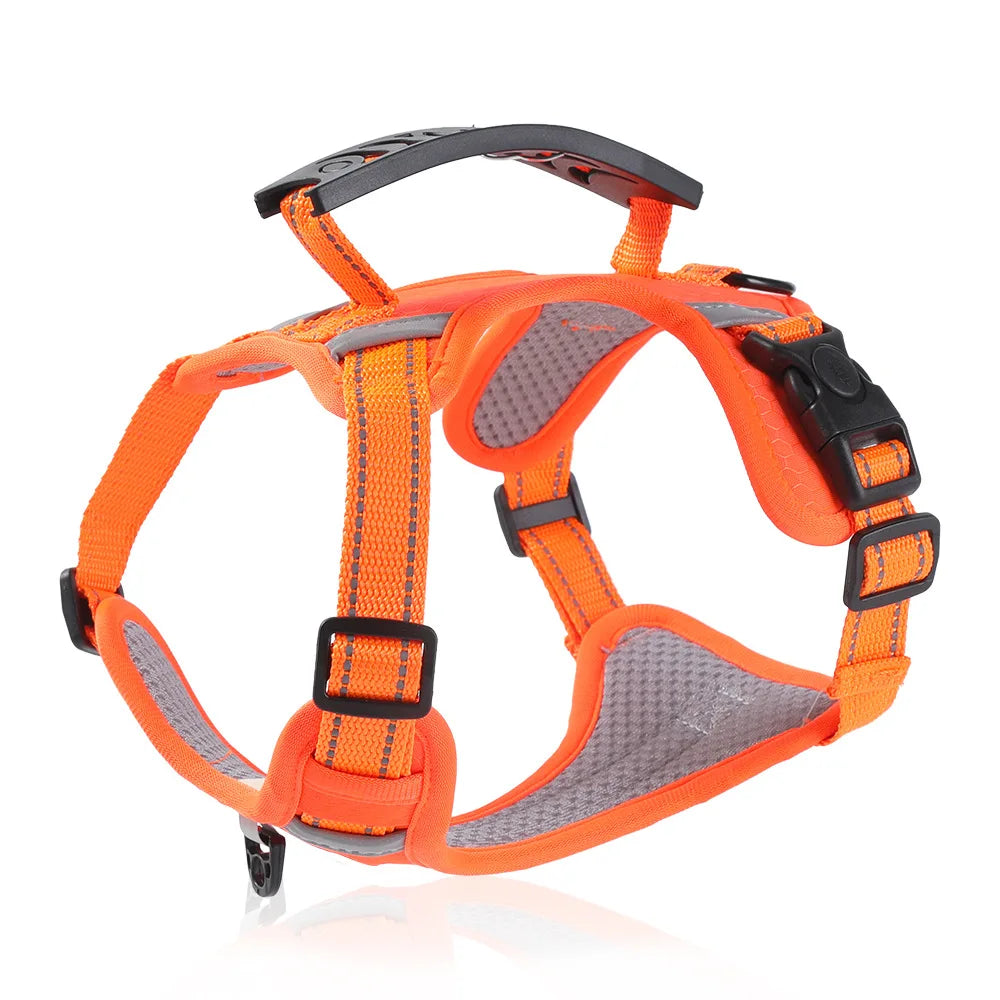 Vest Harness Reflective Strip Breathable Mesh For Small Pets