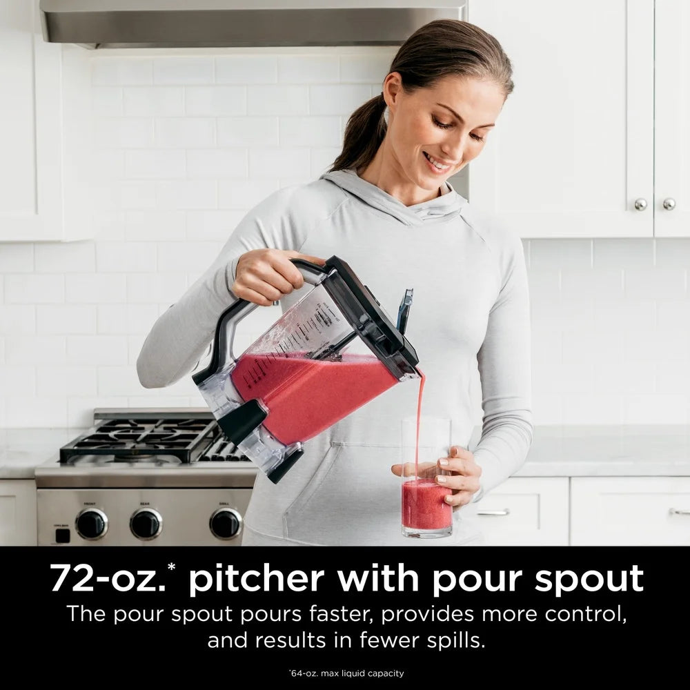 Professional Blender Auto IQ 72oz Pitcher 1200W Power
