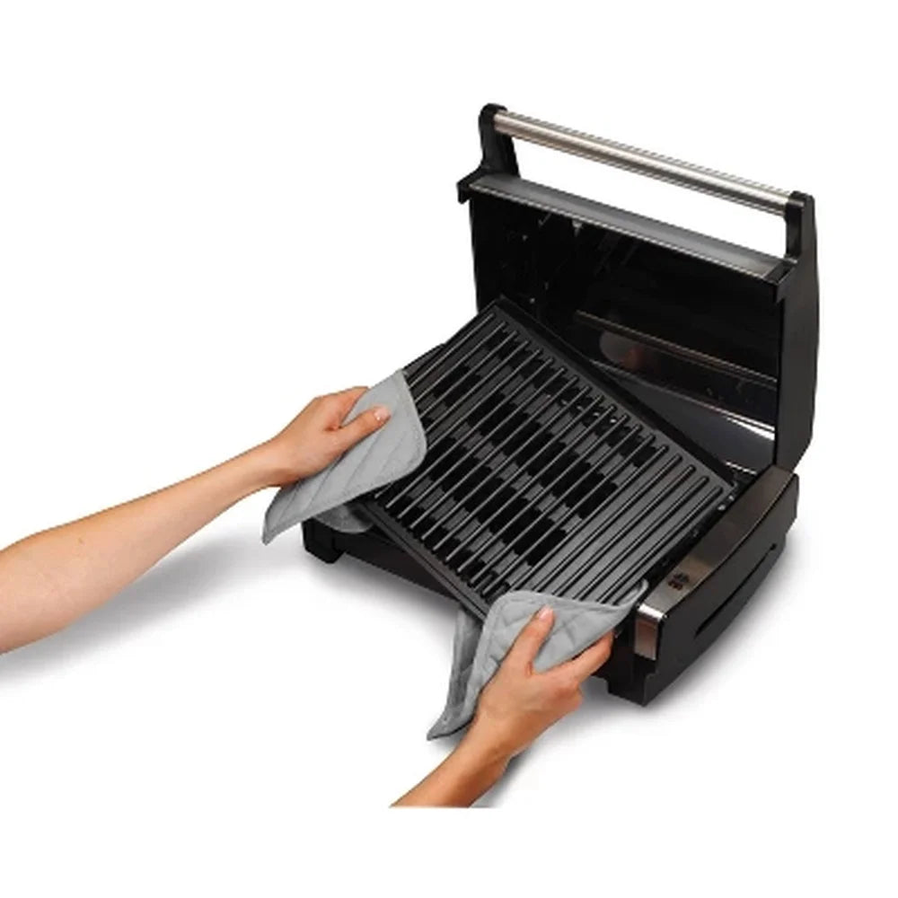 Indoor Electric Searing Grill Nonstick Removable Plate 1200W